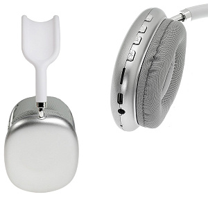 Наушники беспроводные Bluetooth с микрофоном и радио Орбита OT-ERB53 Серые