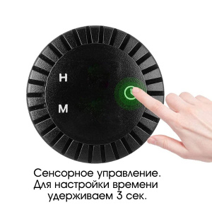 Орбита OT-CLC04(CAU54) Синие часы автомобильные (Врезные)