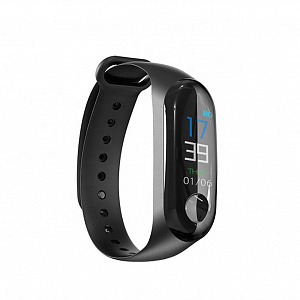 EZRA SW04 Черный спорт браслет 