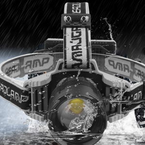 Патриот PT-FLG43 фонарь налобный (1L, 2*18650, ZOOM)