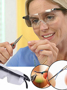 Очки лупа увеличительные прозрачные Орбита OT-INL54