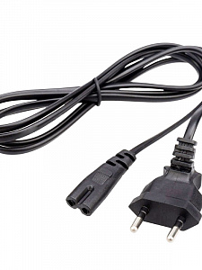 Кабель питания сетевой C7 1.5м Орбита OT-ELS09 Черный