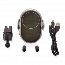 EZRA HL36 Держатель для смартфонов + беспроводное ЗУ 15W (в воздуховод)