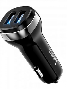 HOCO Z40 Черный ЗУ авто USB (5B,2400mA)