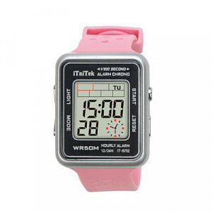iTaiTek IT-8702 Серебро/Розовый часы наручные