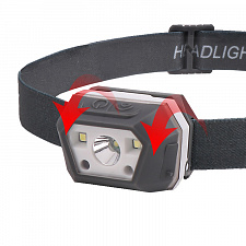 Патриот PT-FLG39 фонарь налобный (3L, аккум, дат.движ)