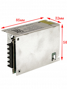 Блок питания для светодиодной ленты импульсный 5В, 25Вт, IP20 Орбита OT-APB91