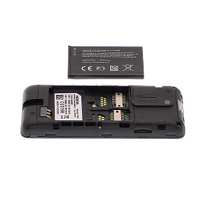 NOKIA 108 Черный телефон кнопочный (2G, 2SIM, RM-827)