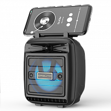 Орбита OT-SPB114 Черная колонка BT (5Вт)