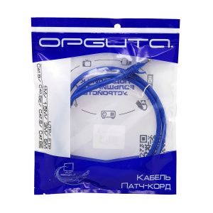 Патч-корд интернет кабель RJ-45 категория Cat6, 3 метра Орбита OT-PCC21