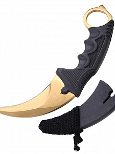 Патриот PT-TRK09 нож складной (Керамбит, золотой)