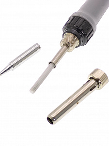 Паяльник электрический 80Вт с терморегулятором и дисплеем Помощник PM-INP34