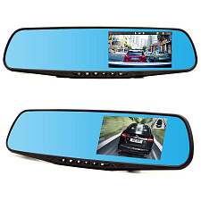 Видеорегистратор автомобильные зеркало с камерой заднего вида TDS TS-CAR10