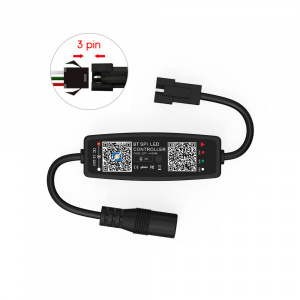 Огонек OG-LDL43 LED контроллер DC 12-24В (Bluetooth, RGB, 3PIN)