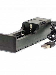 Зарядное устройство для аккумуляторов 18650 на 1 слот Орбита OT-APZ09