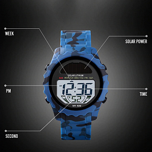 Skmei 1585 Синие часы наручные