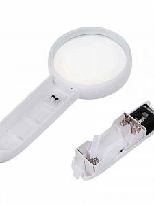 Лупа ручная увеличительная с подсветкой Орбита OT-INL66