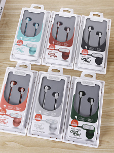 ELMCOEI EV-236 Белые наушники-гарнитура (3.5мм)