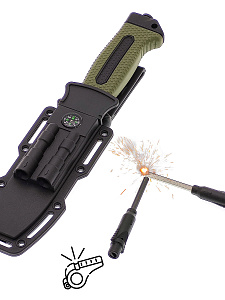 Патриот PT-TRK107 нож туристический с кобурой (12/27см)