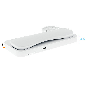 Трубка домофона белая для координатного домофона VIZIT (Визит), Metacom (Метаком), CYFRAL (Цифрал), с отключением звука Орбита OT-VNS09