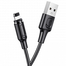 BOROFONE BX41 Черный кабель магнитный USB 2.4A (iOS Lighting) 1м