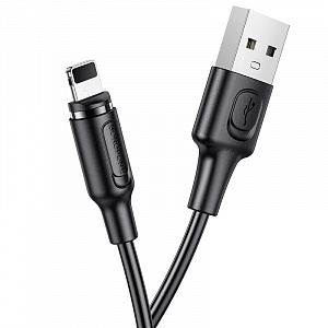 BOROFONE BX41 Черный кабель магнитный USB 2.4A (iOS Lighting) 1м