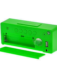 VST 886Y-4 Зеленые часы настольные (без блока)