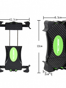 Держатель для телефона на велосипед, мотоцикл TDS TS-CAA60 Зеленый