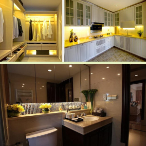 Огонек OG-LDL19 RGB светодиодная лента 1м (3*AA)