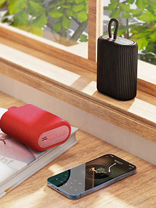 HOCO BS47 Черная колонка BT (5Вт)