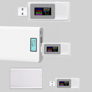 KEWEISI KWS-MX19 Белый USB тестер QC3.0 (4-30В, 5.5А)