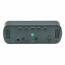 Часы электронные настольные от сети с будильником и термометром VST 895Y-1 Красные