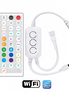 Огонек OG-LDL48 LED контроллер DC 12-24В (Wi-Fi. RGB, 3PIN, пульт)