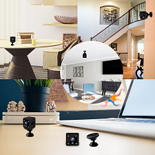 Беспроводная мини IP камера видеонаблюдения Wi-Fi Орбита OT-VNG11