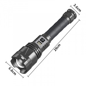 Патриот PT-FLR34 фонарь ручной (1L, 2*26650,ZOOM)