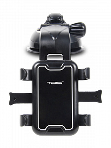 Держатель для телефона автомобильный на присоске TDS TS-CAA56 Черный