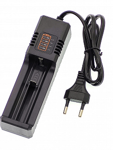 Зарядное устройство для аккумуляторов 18650 на 1 слот Орбита OT-APZ15