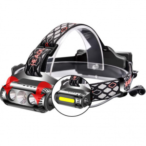 Патриот PT-FLG29 фонарь налобный (4L, 2*18650)