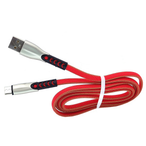Орбита OT-SMM46 Красный кабель USB 2.4A (microUSB) 1м