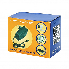 Блок питания 5В 2.5А универсальный адаптер сетевой со штекером 3.5х1.35 мм Орбита OT-APB18 Черный