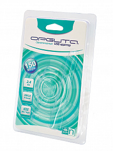 Wi-Fi адаптер для компьютера и ноутбука USB 2.4 Ггц 150 Мбит/с Орбита OT-PCK01