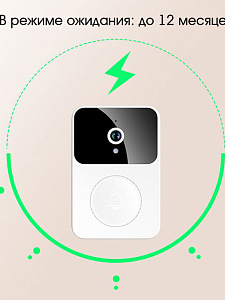 Умный видеозвонок Wi-Fi Орбита OT-HOS20