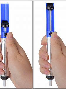 Паяльник электрический с терморегулятором, набор 22 в 1 Помощник PM-INP32