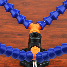 Третья рука для пайки с лупой 4 руки Помощник PM-INP23