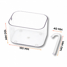 Поилка для кошек автоматическая с подсветкой 1.5л, фонтан TITAVIN TI-ADF001