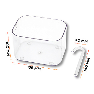 Поилка для кошек автоматическая с подсветкой 1.5л, фонтан TITAVIN TI-ADF001