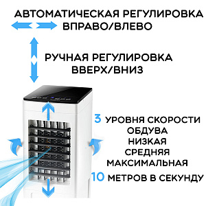 Вентилятор напольный для дома 4 в 1