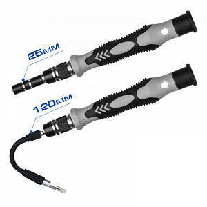 Патриот PT-INO08 отвертка с набором насадок (135 в 1)