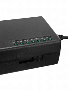 Зарядка для ноутбуков универсальна с насадками 12-24В, 120Вт Орбита OT-APB72