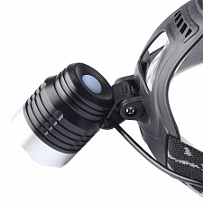 Патриот PT-FLG07 фонарь налобный (1L, 2*18650, ZOOM, Т6)